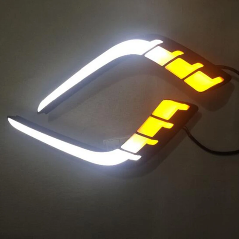 Carbo DRL для Suzuki Swift 2014 2016 LED дневные ходовые огни дневной свет с singal|Фара авто в сборе|
