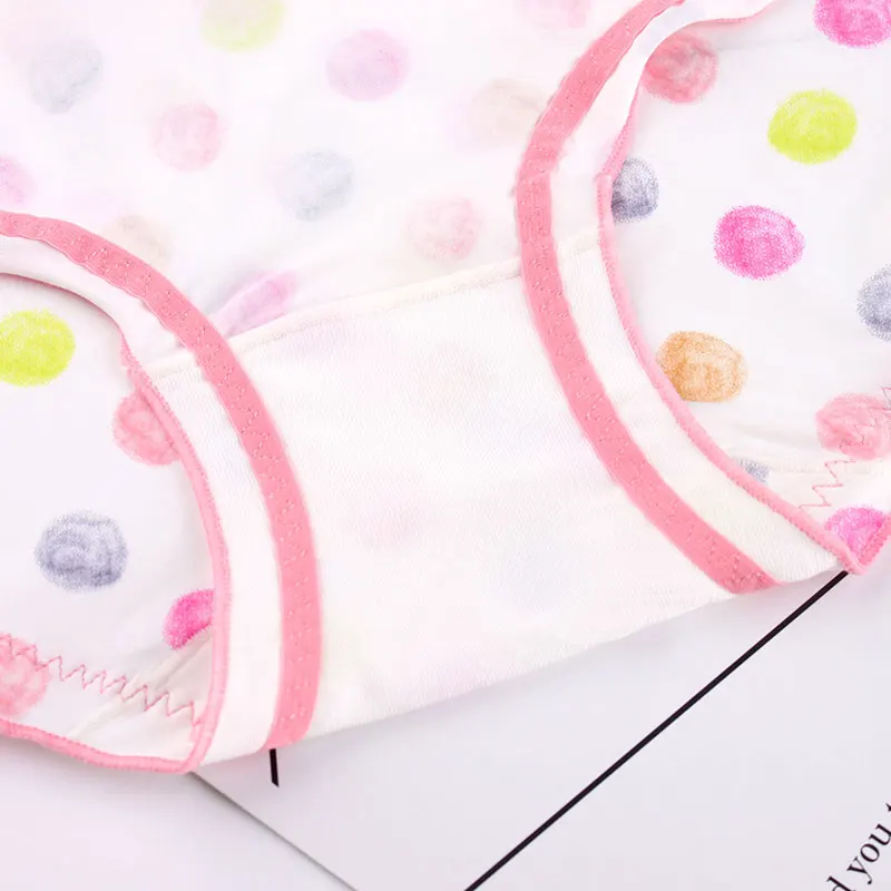 Модное дышащее нижнее белье женские трусы японские милые с мультяшной талией и