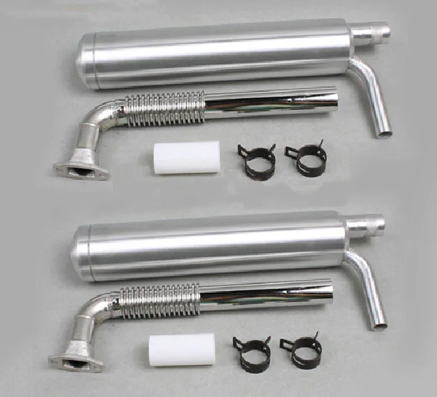 

New Special Muffler Canister Set for RCGF 120CC 120T Gasoline/Petrol Engines for RC Airplane