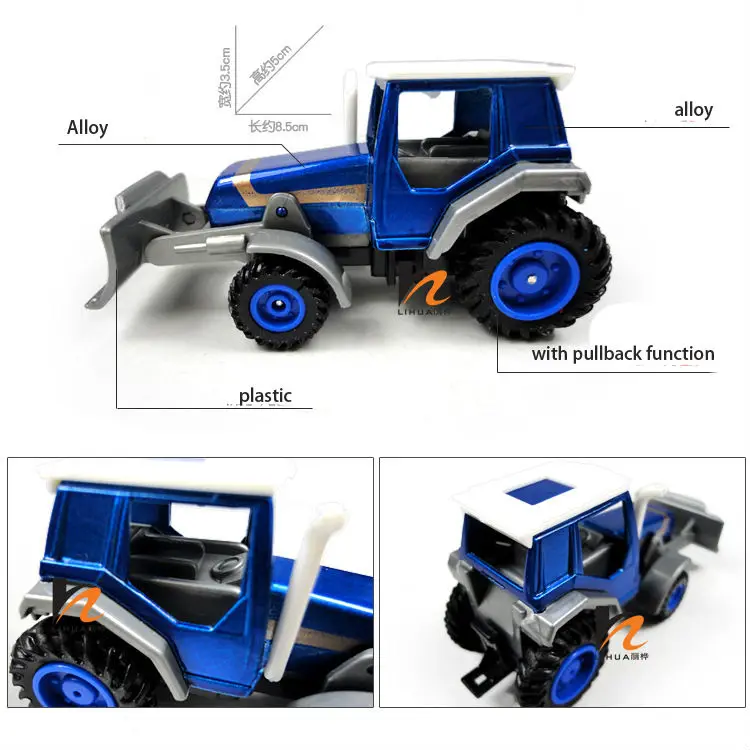 Промо-акция! Сплав Glide farmer engineering van автомобиль Обучающие игрушки трактор масштабные модели детская игрушка