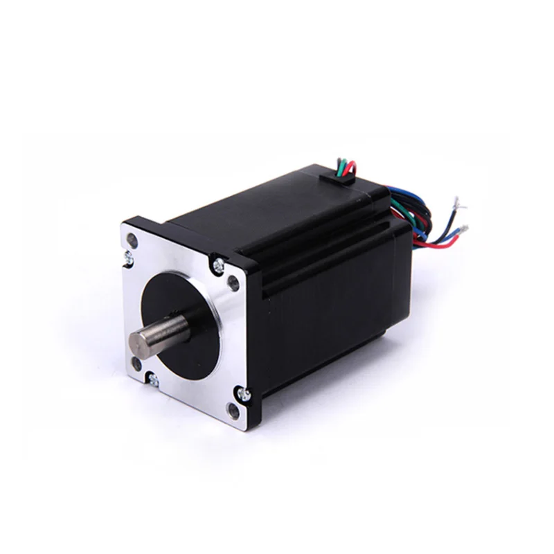 Высокий крутящий момент 60 шаговый двигатель 2 фазы 4 привести NEMA24 60bygh/6018HB4 мотор 85,5 мм 2.8A/4A 3.1N.M низкий уровень шума мотор для станков с ЧПУ XYZ