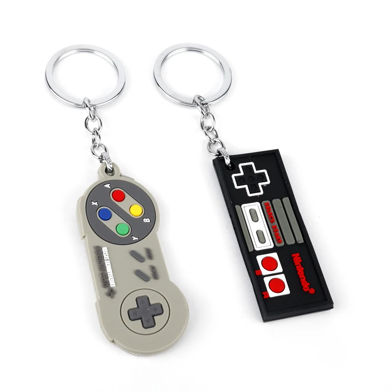 

Game Controller Keychain Creative Accessories Backpack Car Keyholder toy model Pendant Key Ring
