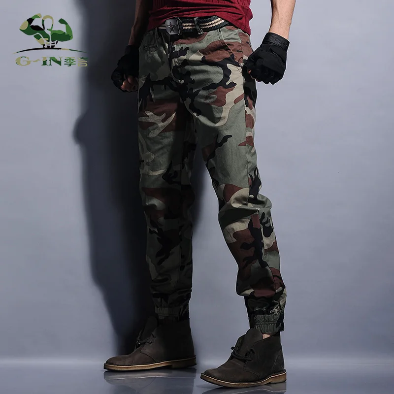 Камуфляжные брюки карго для взрослых камуфляжные комбинезоны мужские прямые