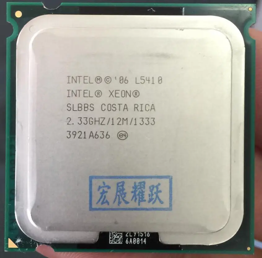 Процессор Intel Xeon L5410 SLBBS центральный процессор EO/EO core работает на материнской