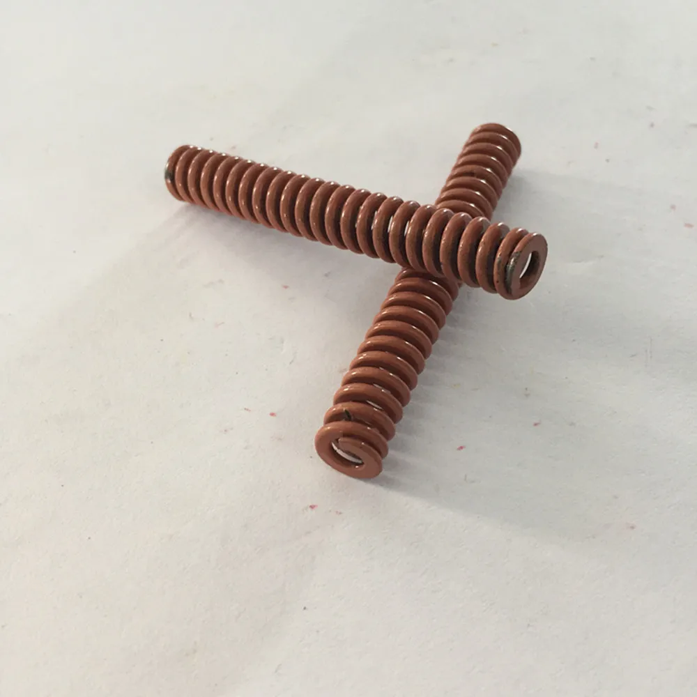 2 шт. коричневая Сверхтяжелая компрессионная пружина 8x4x20/30/50/80/90/100 мм|Детали