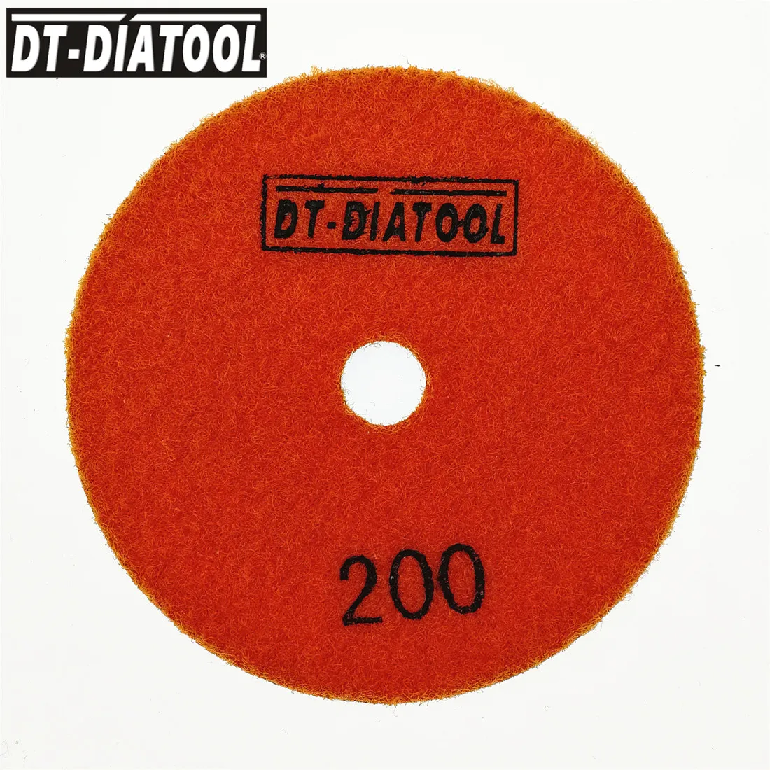 DT-DIATOOL 7 шт./компл. dia100mm алмазный шлифовальный круг с полимерной связкой Сухой шлифовальный диск зернистость#200 для гранита мраморной керамики 4 дюйма полировочные колодки