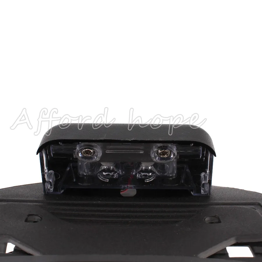 Для Harley Sportster XL 883 1200 48 04-14 черный 1 шт. заднее крыло мотоцикла крепление номерного знака Светодиодный светильник красные линзы