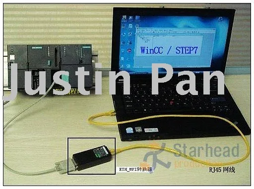 ETH MPI/DP программируемый кабель Промышленный Ethernet в мпай DP для Siemens S7 300/400 PLC Profinet