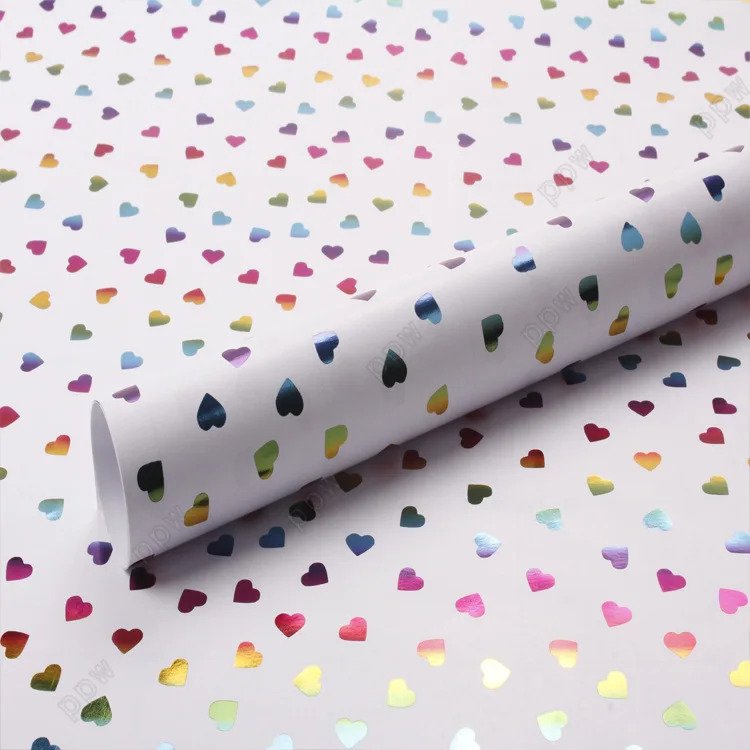 50x70CM Hot Stamping Gold Foil Party Gift Wrapping Paper For New Year Christmas Gifts Birthday Present Wrap | Дом и сад