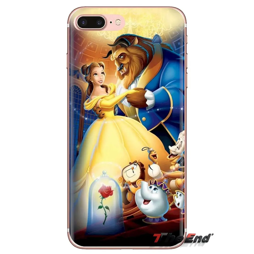 Красавица и Чудовище для huawei G7 G8 P7 P8 P9 P10 P20 P30 Lite Mini Pro P Smart плюс 2017 2018 2019 мягкий