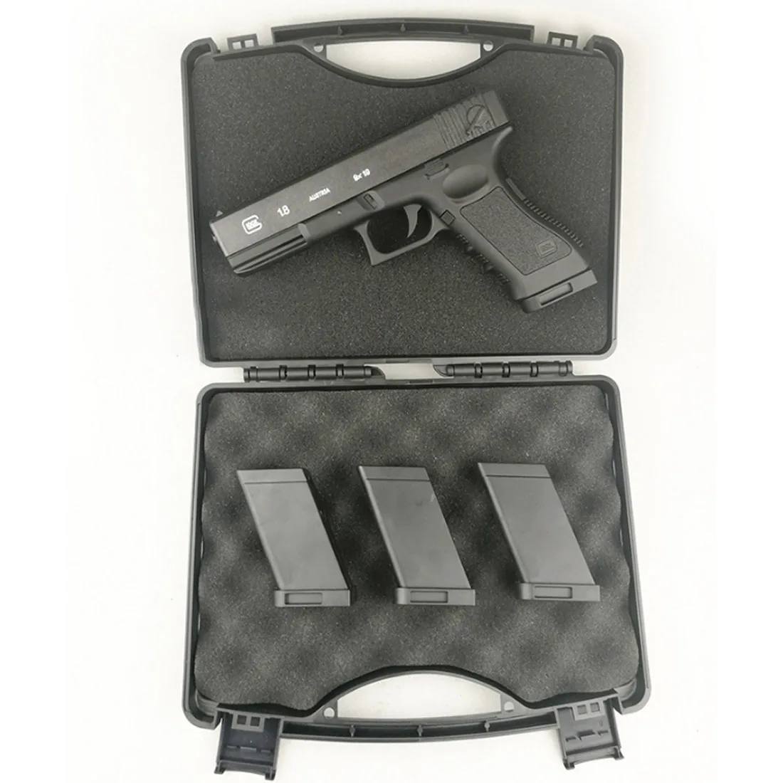 Тактическая водяная пуля, пластиковый чемодан, коробка для хранения для Glock G18/G17/M92/1911 и других небольших бластеров