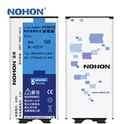 Новый оригинальный аккумулятор NOHON для LG G5 H820 H850 H860N H860 H868 F700K H830 VS987 Bateria 2800mAh BL42D1F Розничная упаковка