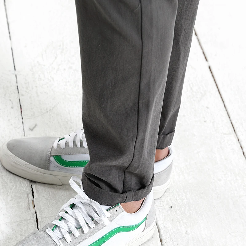 SIMWOOD 2019 новые весенние повседневные штаны для мужчин Slim Fit Мода Высокое качество