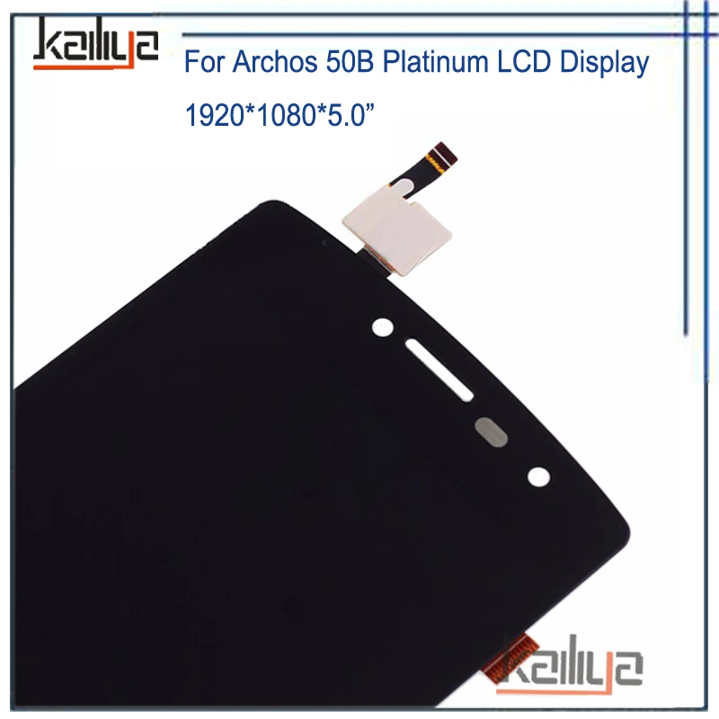 Для Archos 50B Платиновый ЖК-дисплей + 5 0 дюймов черный Сенсорный экран дигитайзер