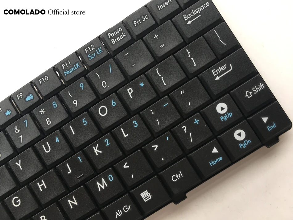 Английская клавиатура для Asus 900Ha 900Ax T91 900SD черно-белая и черная ноутбука US Layout |