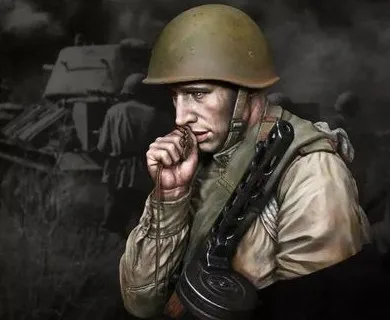 Масштабные модели 1/10 WW2 советская стрела Второй мировой войны резиновая модель