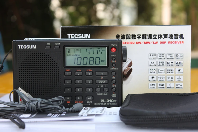TECSUN PL 310ET цифровое радио PL310ET FM AM MW SW LW DSP приемник мировой диапазон Цифровая