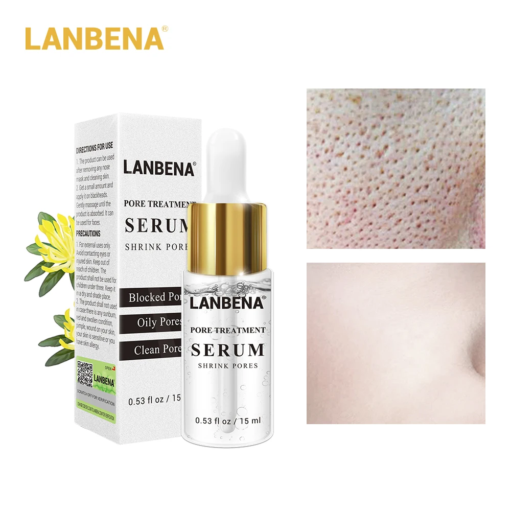 LANBENA лечение пор сывороточная эссенция укрепляющая увлажняющая сужающая поры