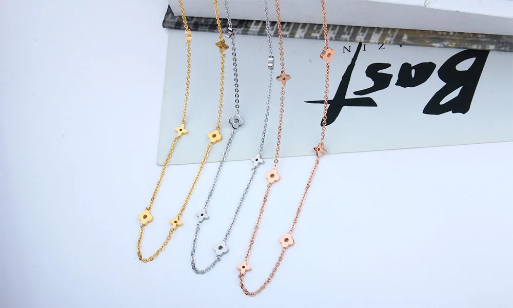 Индийские ювелирные изделия bijoux женская одежда аксессуары Длинная цепочка из нержавеющей стали воротник Чокер ожерелья и подвески