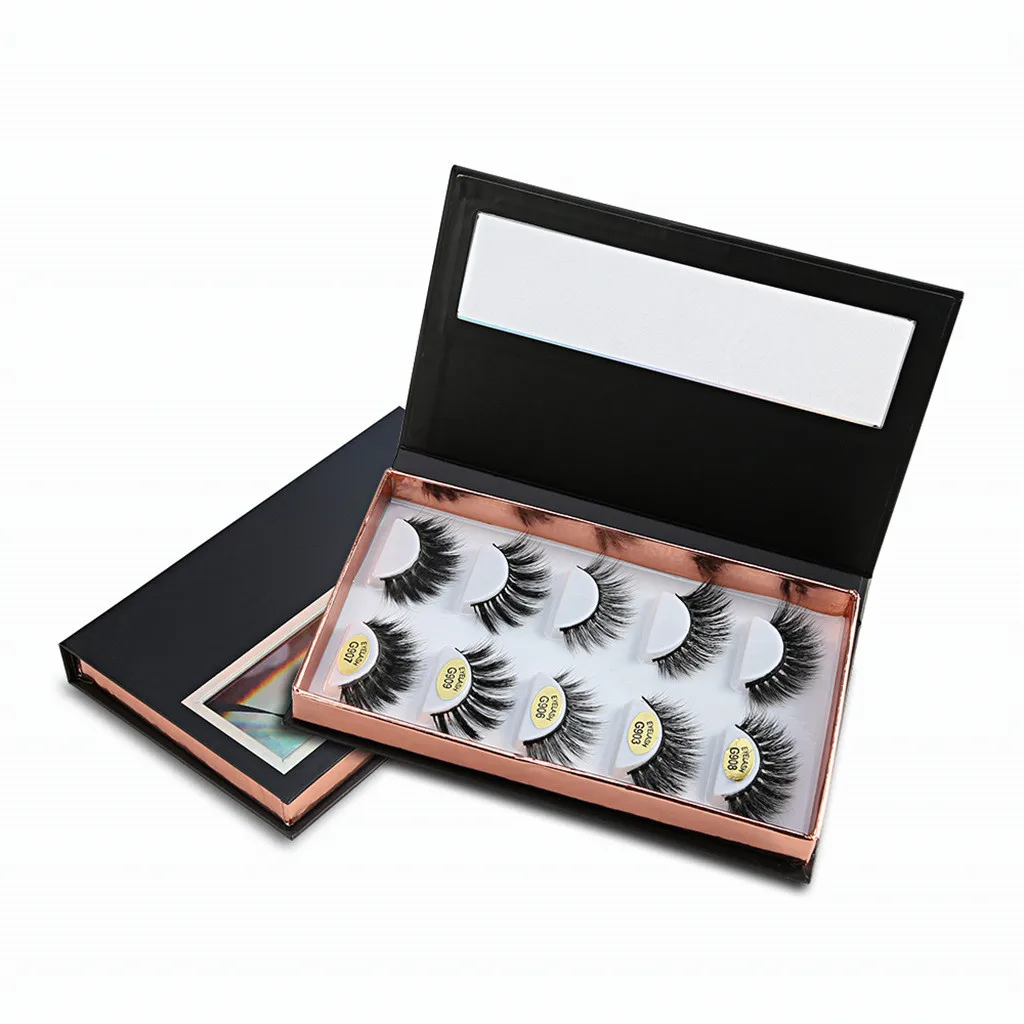 Пустые накладные Ресницы Коробка для хранения косметики поддельный контейнер