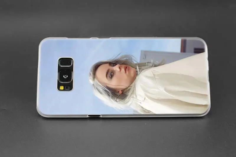 Чехол для телефона Billie Eilish Music Singer для samsung Galaxy M20 M10 S10 S9 S8 Plus S7 S6 Edge Note 8 9 Жесткий пластиковый Чехол