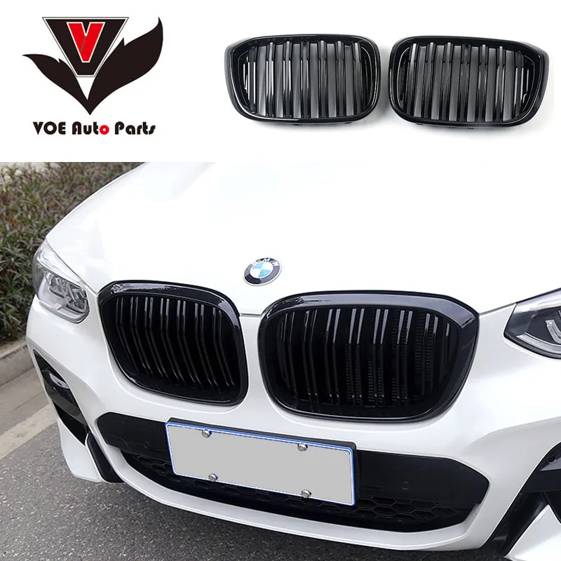 G01 G02 2 slat ABS глянцевый черный Передняя решетка для гонок BMW новый 2018 |Гоночные
