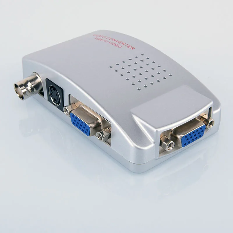 Мини разъем VGA BNC преобразователь сигнала видеопереключатель композитная
