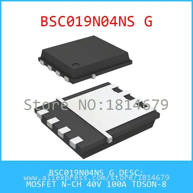 Бесплатная Доставка 1 Шт./лот BSC019N04NS G MOSFET N CH 40 В 100А TDSON 8 BSC019N04NSG 019N04 BSC019N04|free shipping