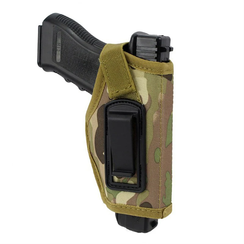 Tactical Concealed Gun Belt Holster Glock 17 19 Beratta 92 Gun Case Nylon Holster Bag For Universal Holsters images - 6