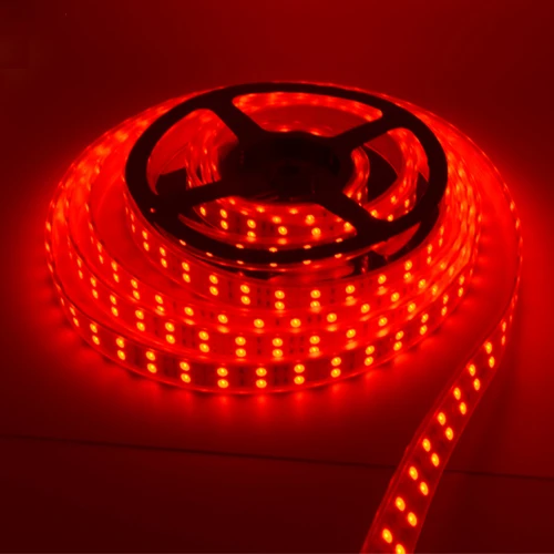 Двухрядная RGB Светодиодная лента Foxanon 5050 120 светодиодов/м 600 светодиодов 12 в пост.