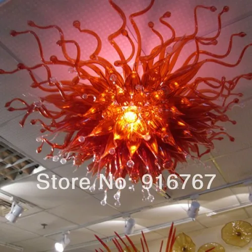 

C32-Free Shipping Ceiling Glass Chandelier Homemade