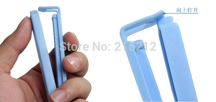 

Kitchen Storage Bag Clip Fresh Food Seal Stick Zip Organizer