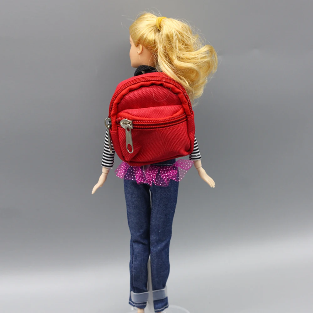 1 шт. 1/6 кукла рюкзак сумка Аксессуары для мини игрушки для Барби BJD милые детские подарки сумки