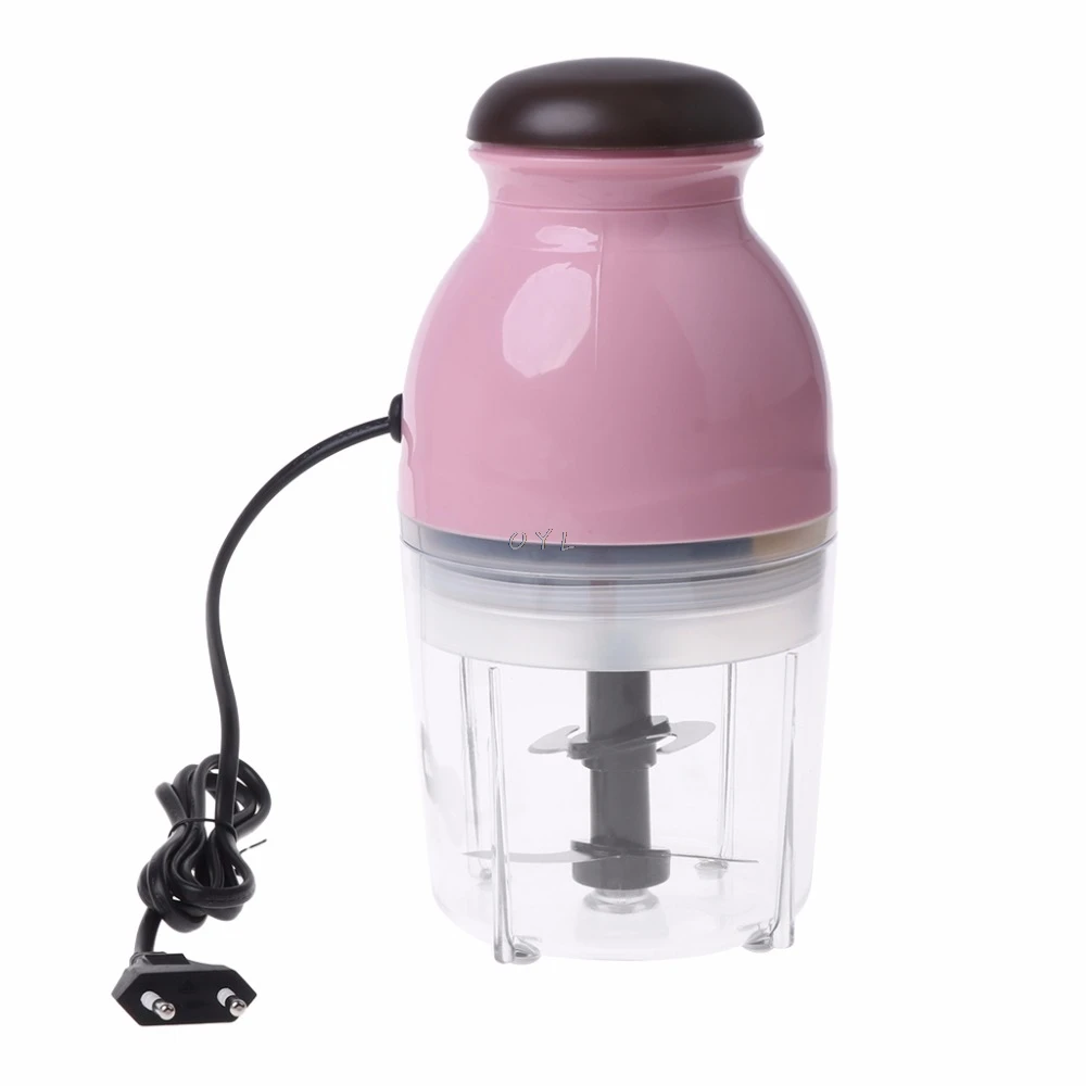 

Mini Electric Meat Grinder Food Processor Vegetable Fruit Blender Chopper 600ml