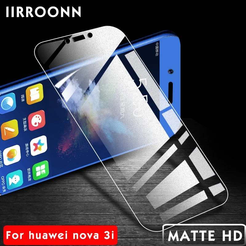 Защита экрана для Huawei nova3 3i p 10 20 lite матовое закаленное стекло P nova3e матовая