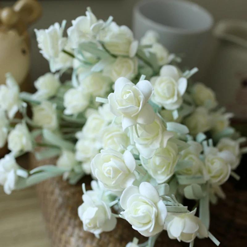 Снежинка Моделирование искусственных цветов невесты букет полиэтиленовый Calla