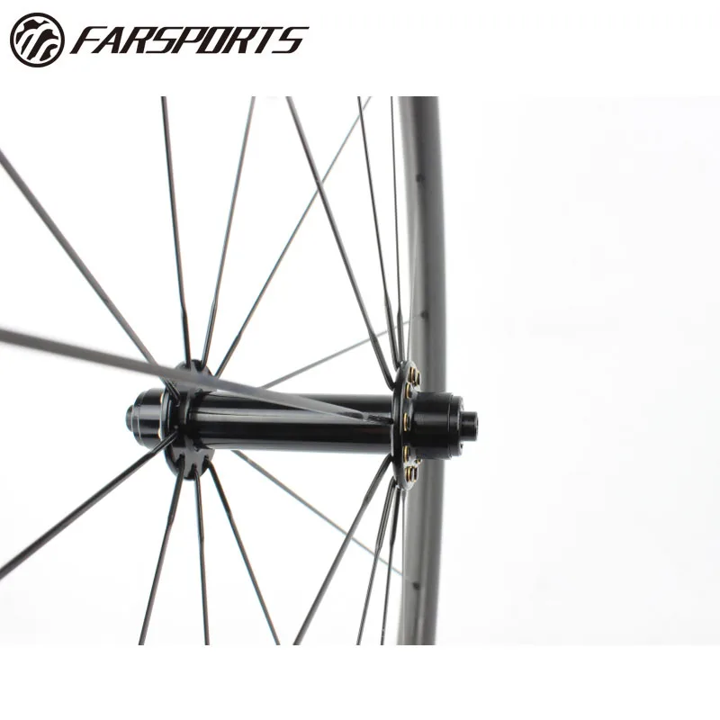 Farsports FSC30-CM-25 ED концентратор(анти укус) freehub супер легкий углерода довод колеса 30 мм, дорожный велосипед 25 Широкий