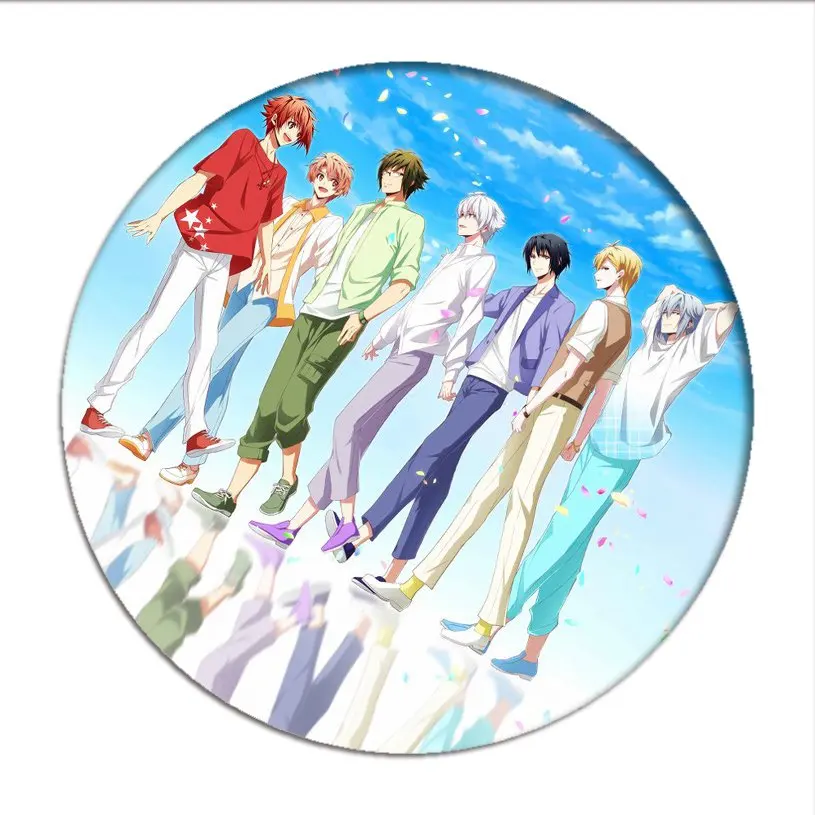 Японская игра Idolish7 Косплей значки IZUMI IORI брошь булавки NIKAIDO YAMATO Иконка MITSUKI