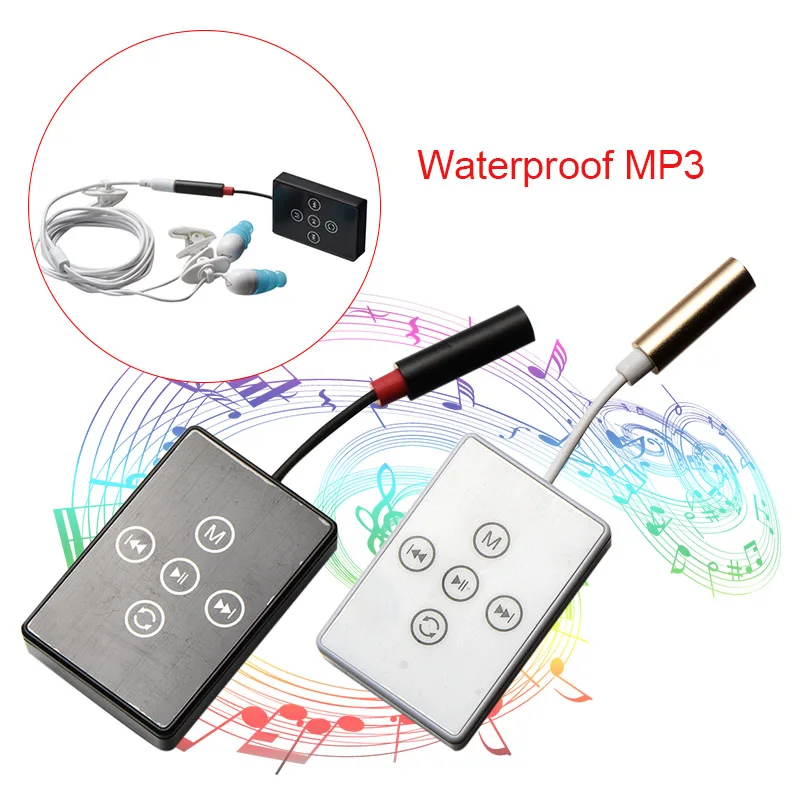 Хит 2019 1 шт плавательный бассейн подводный mp3 плеер спортивный водонепроницаемый