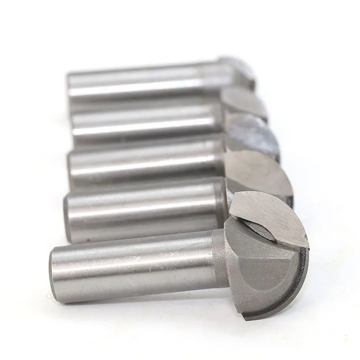 Шаровые концевые фрезы 1 шт. 1/2 &quot1/4&quot хвостовик двойной фреза для отделки кромки