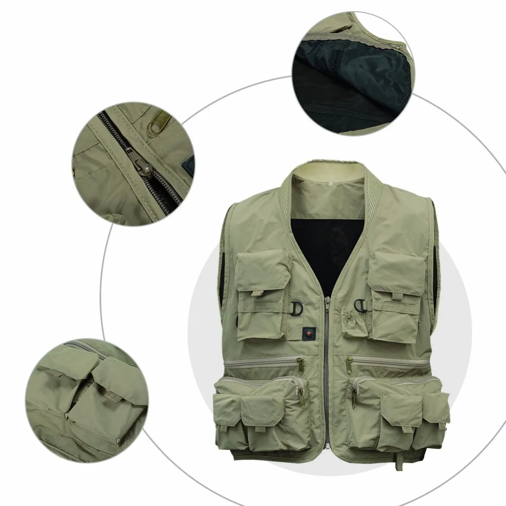 Daiwa Fly Fishing Clothing рыболовная одежда мульти Карманные Куртки охотничья куртка