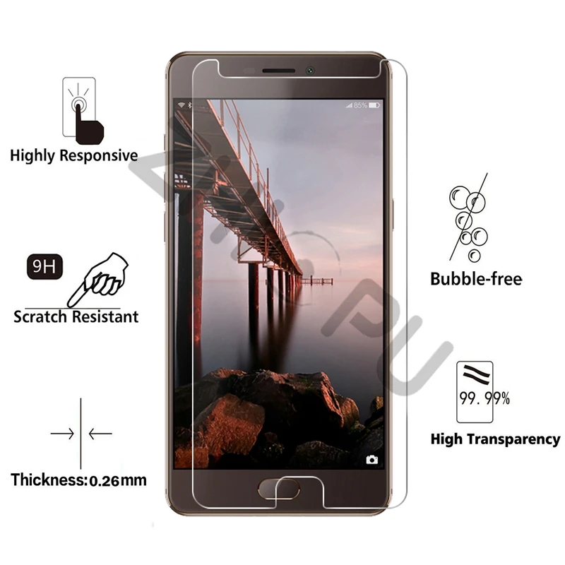 10 шт./лот Премиум закаленное Стекло для Elephone P8 5 дюймов Экран протектор Закаленное