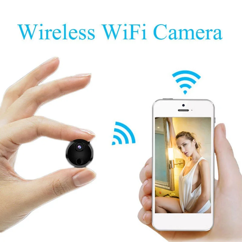 Умная Wifi мини камера HD 1080 P IP Сетевая 12MP ночного видения датчик обнаружения