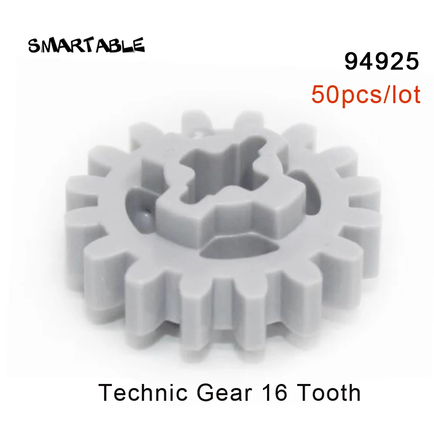 Smartable Technic Шестерни части строительный блок игрушки набор MOC модель для детей Совместимые все бренды 32498/62821/76244/87407/94925
