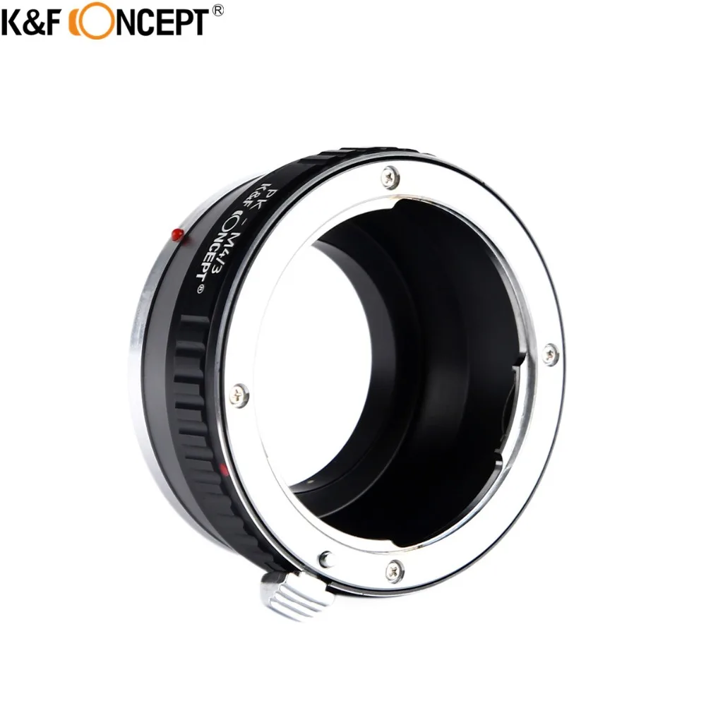 K&ampF CONCEPT PK-M4/3 Camera Lens Mount Adapter Ring For Pentax K PK To Olympus M43 E-P1/E-P2/E-PL1 and Panasonnic | Электроника