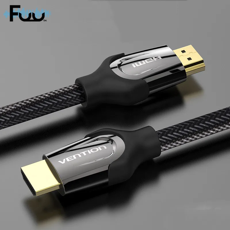 Высокоскоростной HDMI штекер к Адаптер кабель Ethernet HDTV 24K позолоченный 1080p 3D 4k для Sony