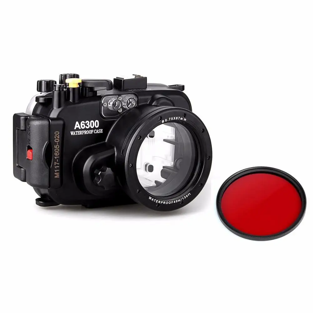 Водонепроницаемый чехол Eachshot Meikon для подводной камеры Sony A6300 40 м/130 футов можно