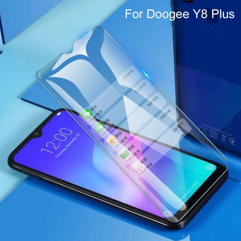 Закаленное стекло Для Doogee Y8 Plus 6 21 дюйма переднее Защитная пленка для экрана