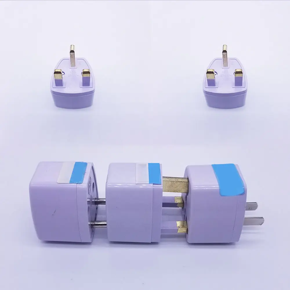 2x 3 Prong to 2 Outlet Electrical Ground AC Adapter Grounding Converter | Обустройство дома
