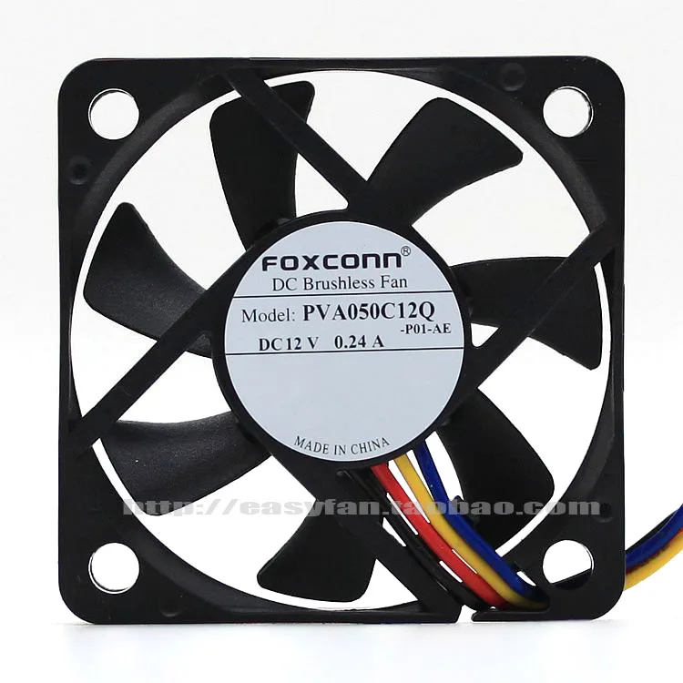 Революция в системах охлаждения PVA050C12Q 5 см 5010 50 мм вентилятор 50x50x10 12 В 0.24A